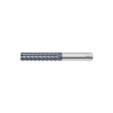 Holex Solid Carbide End Mill, TiAlN Coated, 6 mm 203620 6